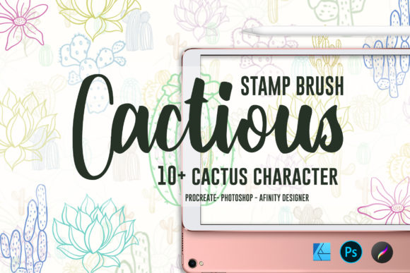 Cactious Stamp Brushes: Versatile Cactus Design Tools