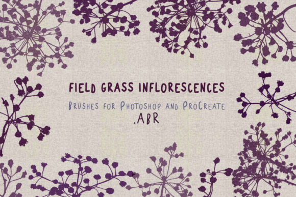 Elevate Designs with Field Grass Brushes