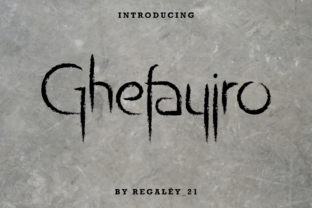 Embracing the Rough Edge: Why Ghefayjro Stands Out in Modern Typography