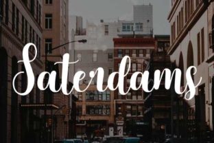 Evaluating Saterdams: A Hand-Brushed Typeface for Distinctive Branding