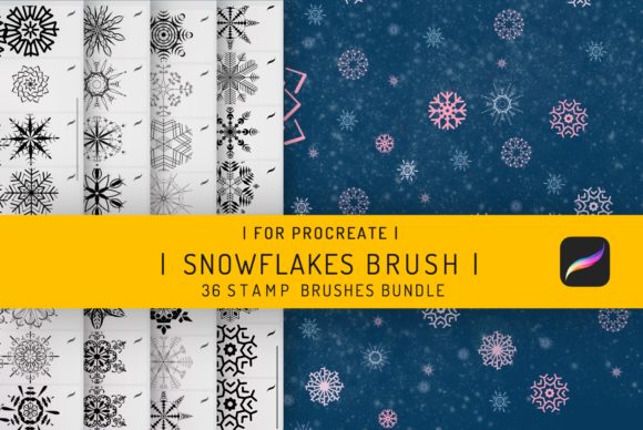 Evaluating the 36 Procreate Snowflake Brushes Bundle for Digital Artists