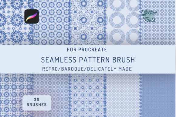 Integrating 30 Seamless Baroque Pattern Brushes into Professional Digital Workflows