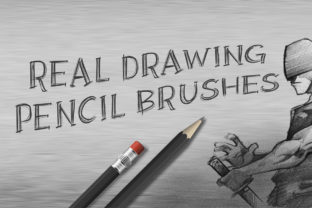 Real Drawing Pencil Brushes: A Practical Evaluation for Digital Sketching
