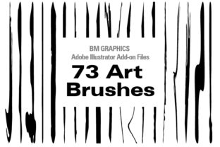 Reviving the Analog Aesthetic with 73 Adobe Illustrator Art Brushes