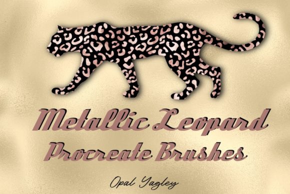 Unleashing Wild Elegance: A Guide to Metallic Leopard Procreate Brushes