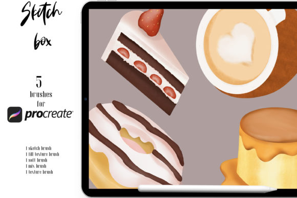 Unlock Your Creative Potential with the Mini Sketch Box for Procreate 5 Brushes