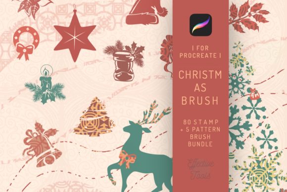 Unlocking Holiday Creativity with 85 Procreate Christmas Brushes